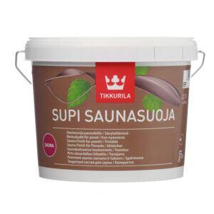 Антисептик Tikkurila Supi Saunasuoja для бань и саун, бесцветный, 2,7 л